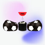 Football Pair Bean bag - Image 3
